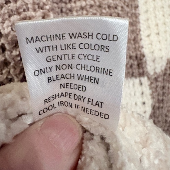 🧶Altar’d State Super Soft Chenille Block-Stripe Sweater – Size L – EUC - Picture 5 of 8